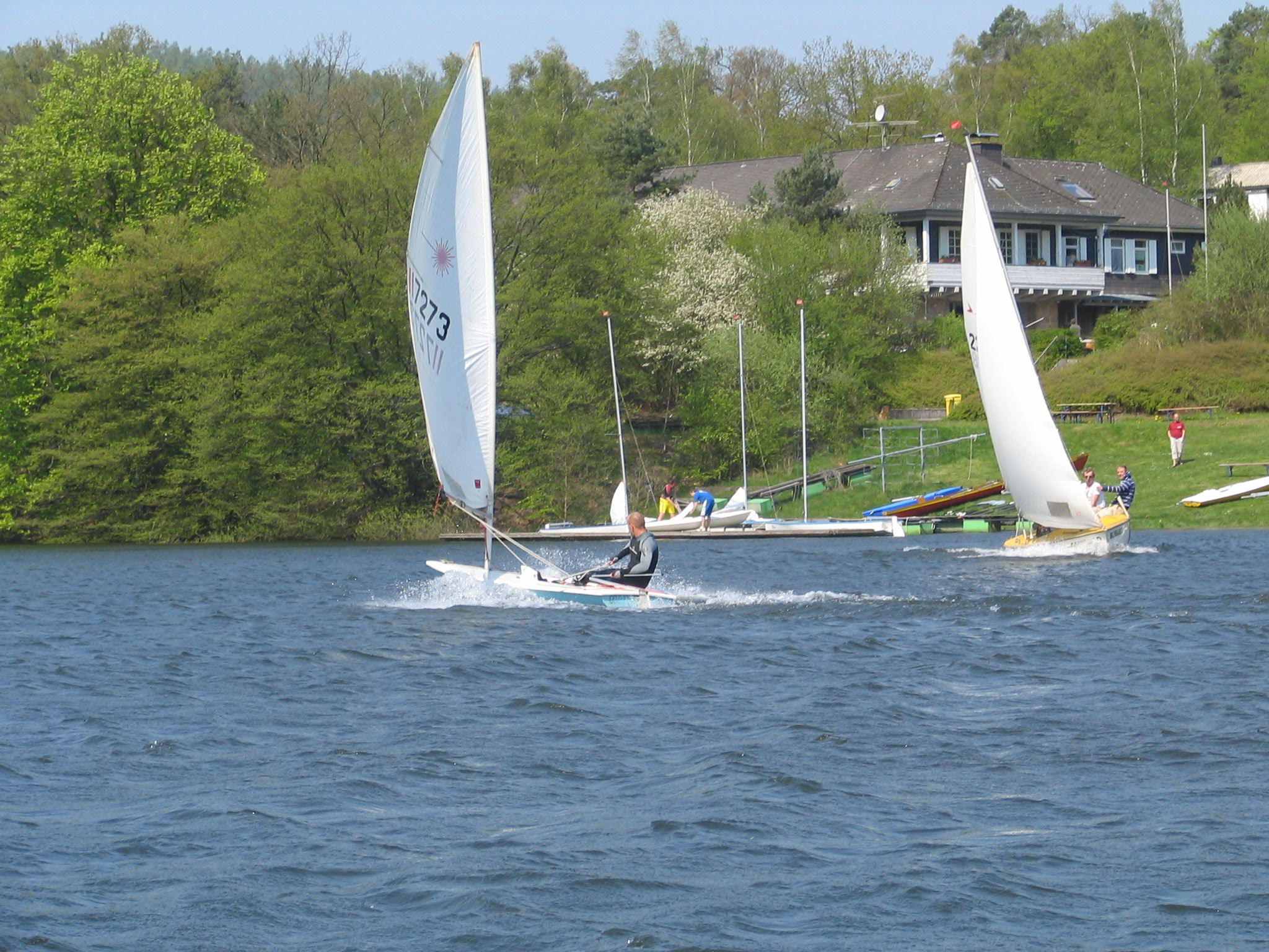 Segeln am Sport- und Studienheim Edersee